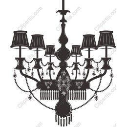 Elegant Black Chandelier