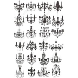 Elegant Vintage Chandelier Collection