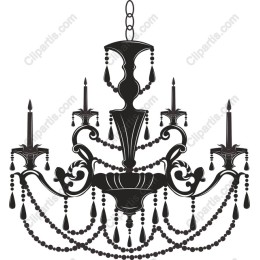 Elegant Black Chandelier