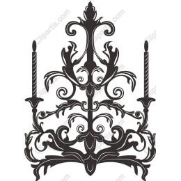 Elegant Ornate Candlestick