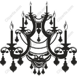 Elegant Black Chandelier