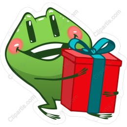 Cheerful Frog Gift