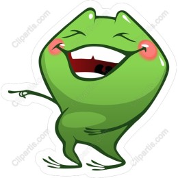 Cheerful Frog