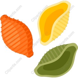 Vibrant Assorted Pasta Shells