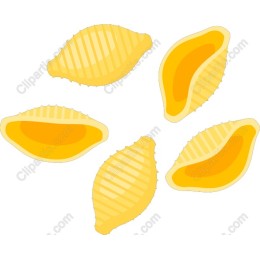 Yellow Pasta Shells