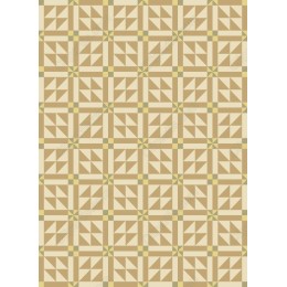Elegant Geometric Pattern in Warm Tones