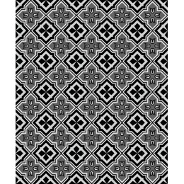 Geometric Elegance: Black and White Pattern