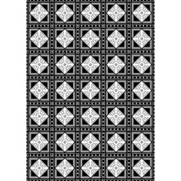 Elegant Black & White Geometric Pattern