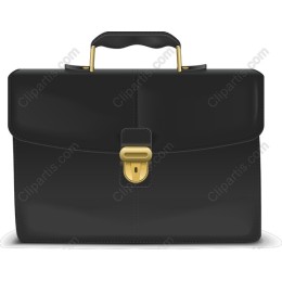 Premium Black Briefcase