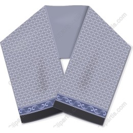 Elegant Gray Scarf