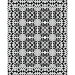 Monochrome Geometric Pattern