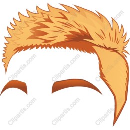 Stylish Spiky Blonde Hair