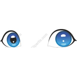 Expressive Blue Eyes
