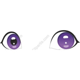 Captivating Purple Eyes