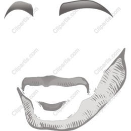 Stylized Man's Face