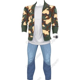 Stylish Camo Jacket Outfit