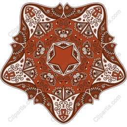 Elegant Ornate Star