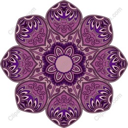 Majestic Pink Mandala