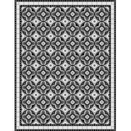 Black and White Decorative Pattern