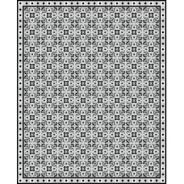 Elegant Monochrome Geometric Pattern