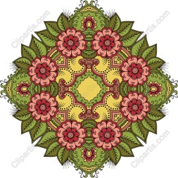 Floral Mandala - Vibrant and Elegant