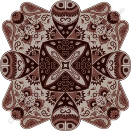Ornate Floral Geometric
