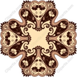Elegant Floral Mandala