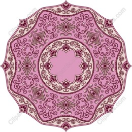 Elegant Pink Mandala