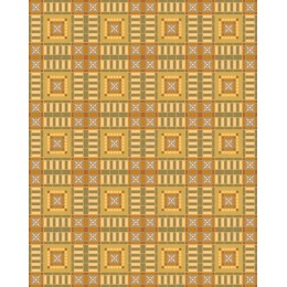 Warm Earthy Geometric Pattern