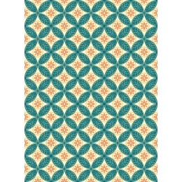 Geometric Floral Pattern