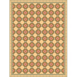 Elegant Geometric Floral Pattern