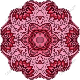 Ornate Floral Mandala