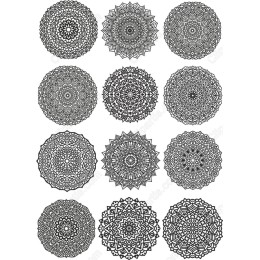 Mandala Bundle - 12 Intricate