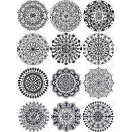Mandala Collection: 12 Intricate s