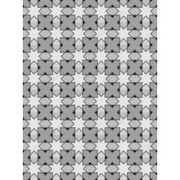 Geometric Cross Pattern
