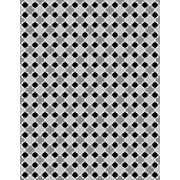 Black and White Geometric Pattern