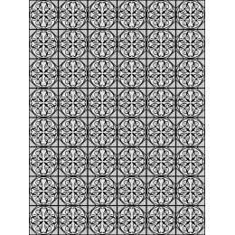 Elegant Black and White Intricate Pattern