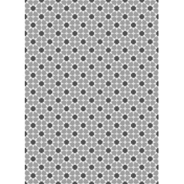 Elegant Geometric Pattern in Grey