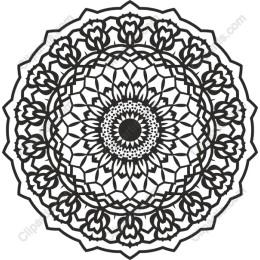 Intricate Floral Mandala
