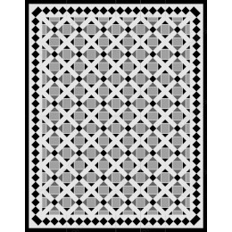 Elegant Monochrome Geometric Pattern