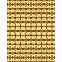 Earthy Tones Geometric Pattern
