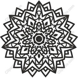 Elegant Geometric Mandala