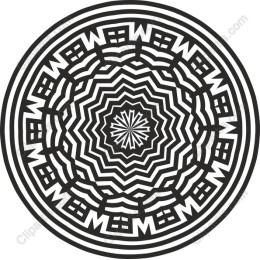 Geometric House Mandala