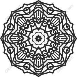 Intricate Geometric Mandala