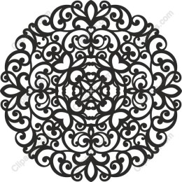 Ornate Filigree Mandala