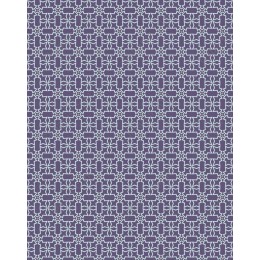 Elegant Geometric Pattern in Purple