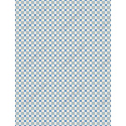 Elegant Blue Floral Pattern