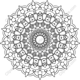 Intricate Mandala Cat