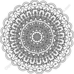 Mandala - Intricate Geometric