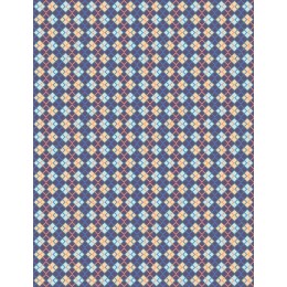 Geometric Diamond Pattern